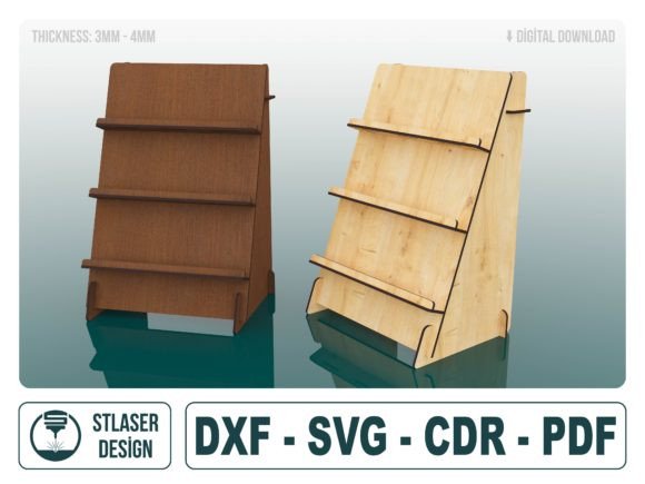 Download Display Stand Laser Cut Svg Files - Laser cut Collection