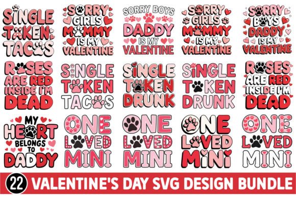Download Valentine's Day SVG Retro Design Bundle - Premium Resources
