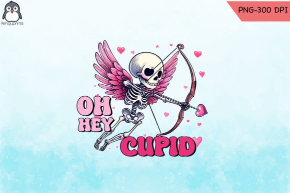 Download Oh Hey Cupid Happy Valentines Day PNG - Valentines Collection