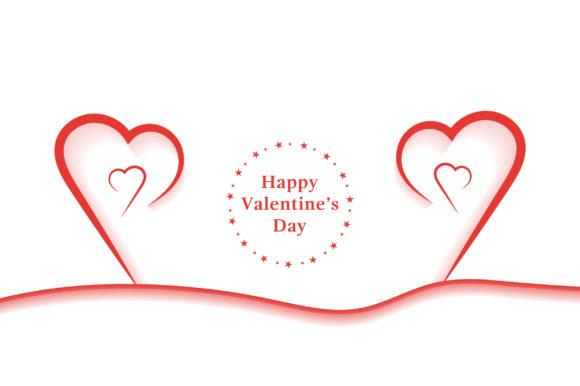 Download Happy Valentines Day Heart Card Design - Valentines Collection