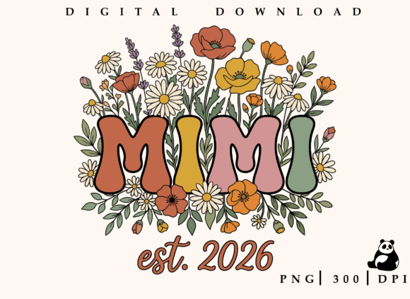 Download Floral Mama Mimi Png Mama Png - Premium Resources